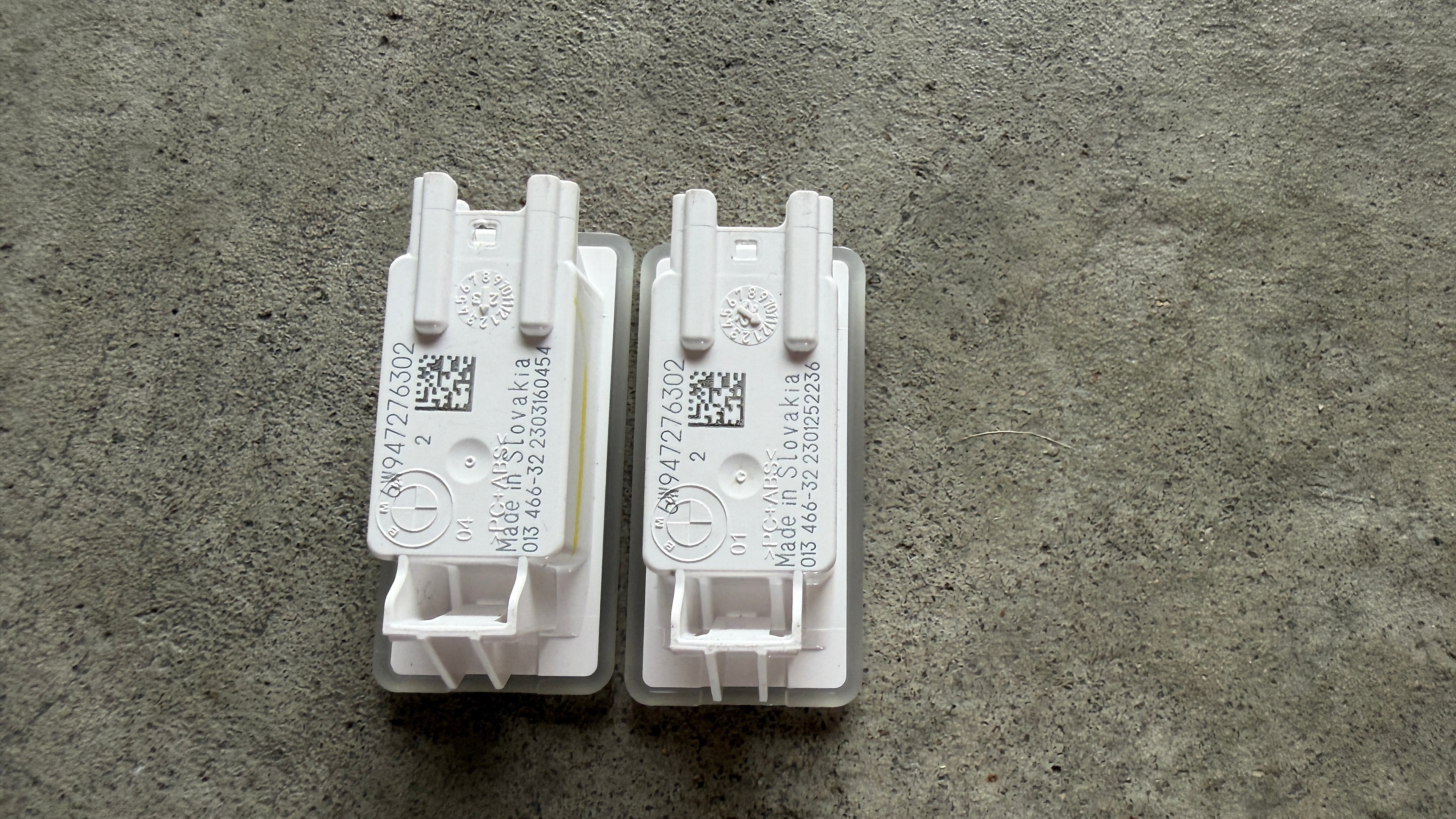 OEM BMW M240i G42 Door Puddle / Interior LED Light Assemblies - Pair