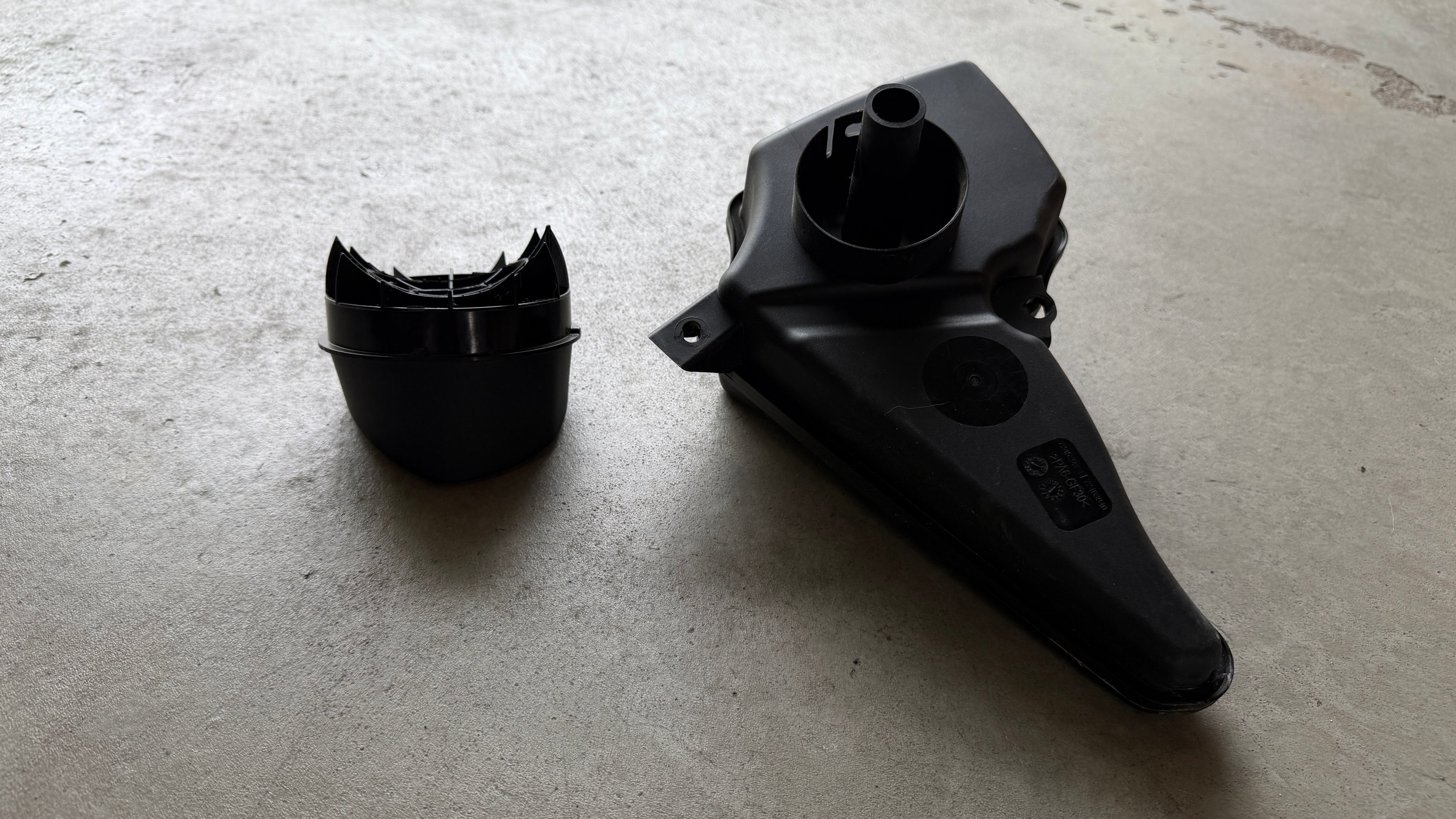 BMW G42 M240i Stock Intake Resonator Box & Cap (PA6-GF30) Used