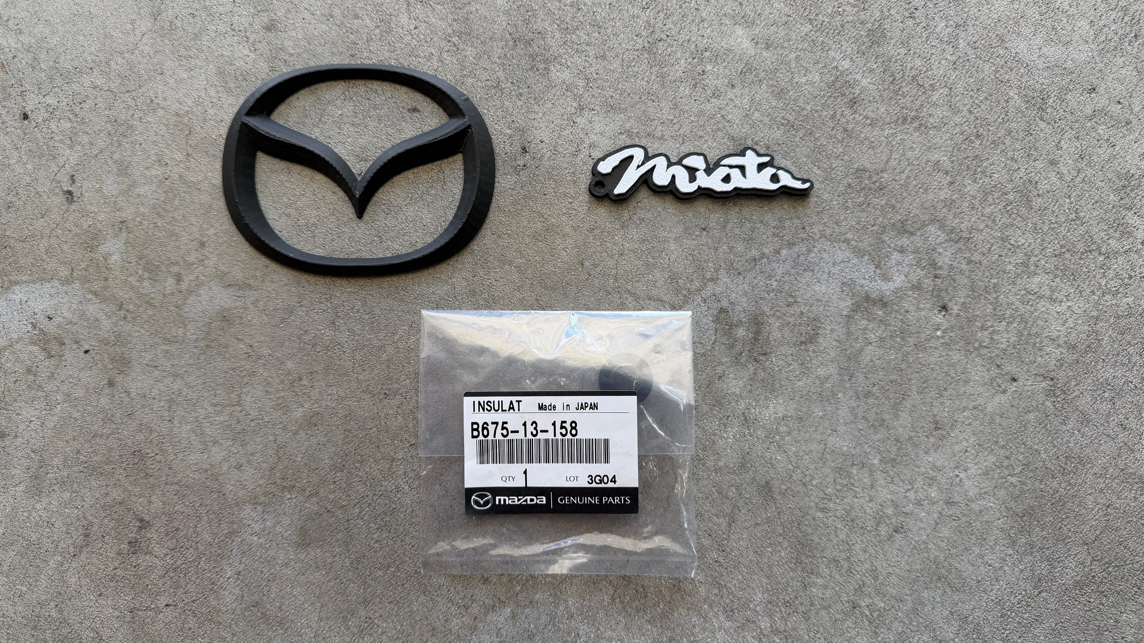 Mazda OEM Fuel Injector Insulators - Part No: B675-13-158