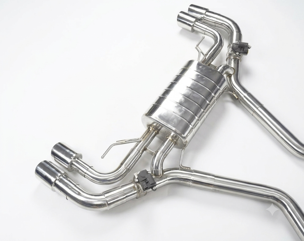 Built to Order - Valved Performance Stainless Steel Cat-back Exhaust for BMW M240i G42, M340i, M440i G20, G22, G26