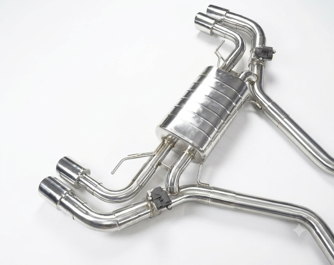 Built to Order - Valved Performance Stainless Steel Cat-back Exhaust for BMW M240i G42, M340i, M440i G20, G22, G26