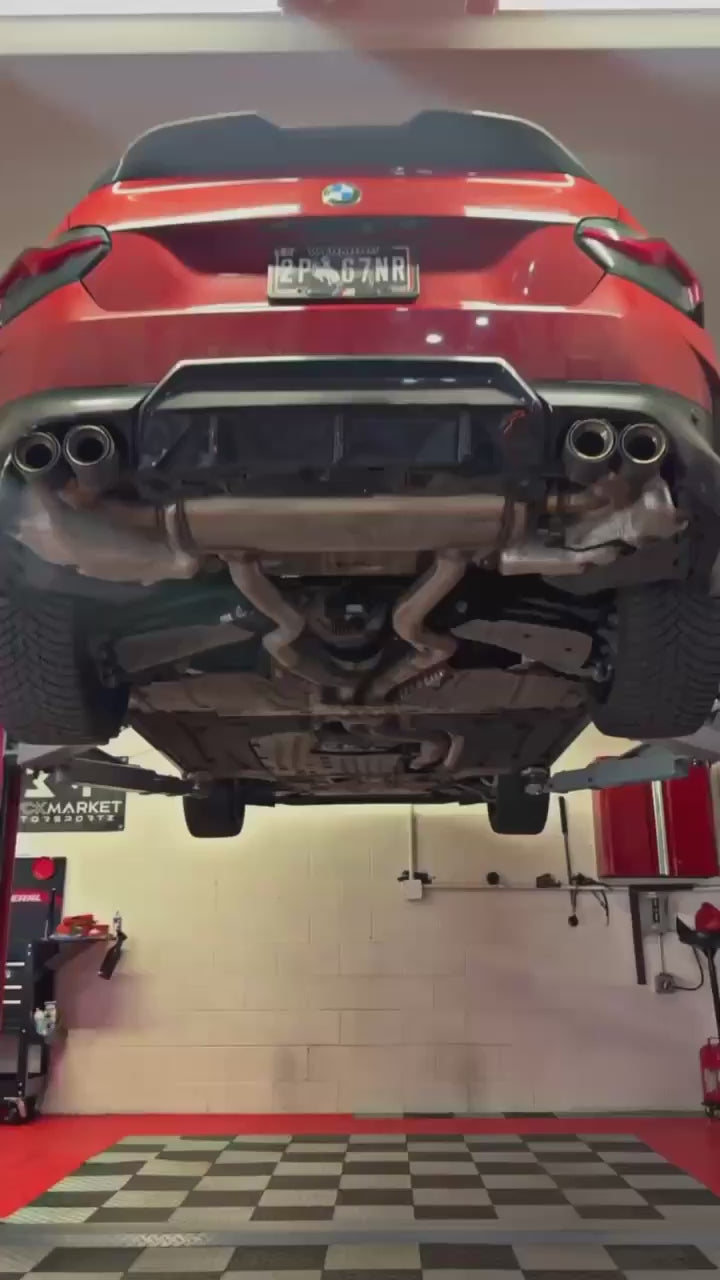 Built to Order - Valved Performance Stainless Steel Cat-back Exhaust for BMW M240i G42, M340i, M440i G20, G22, G26